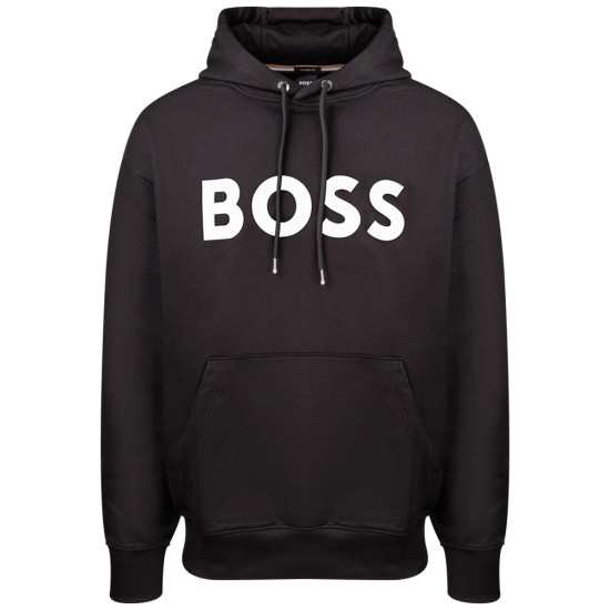 BOSS Μαύρο Hoodie - 50485316