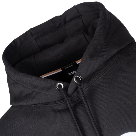 BOSS Μαύρο Hoodie - 50485316