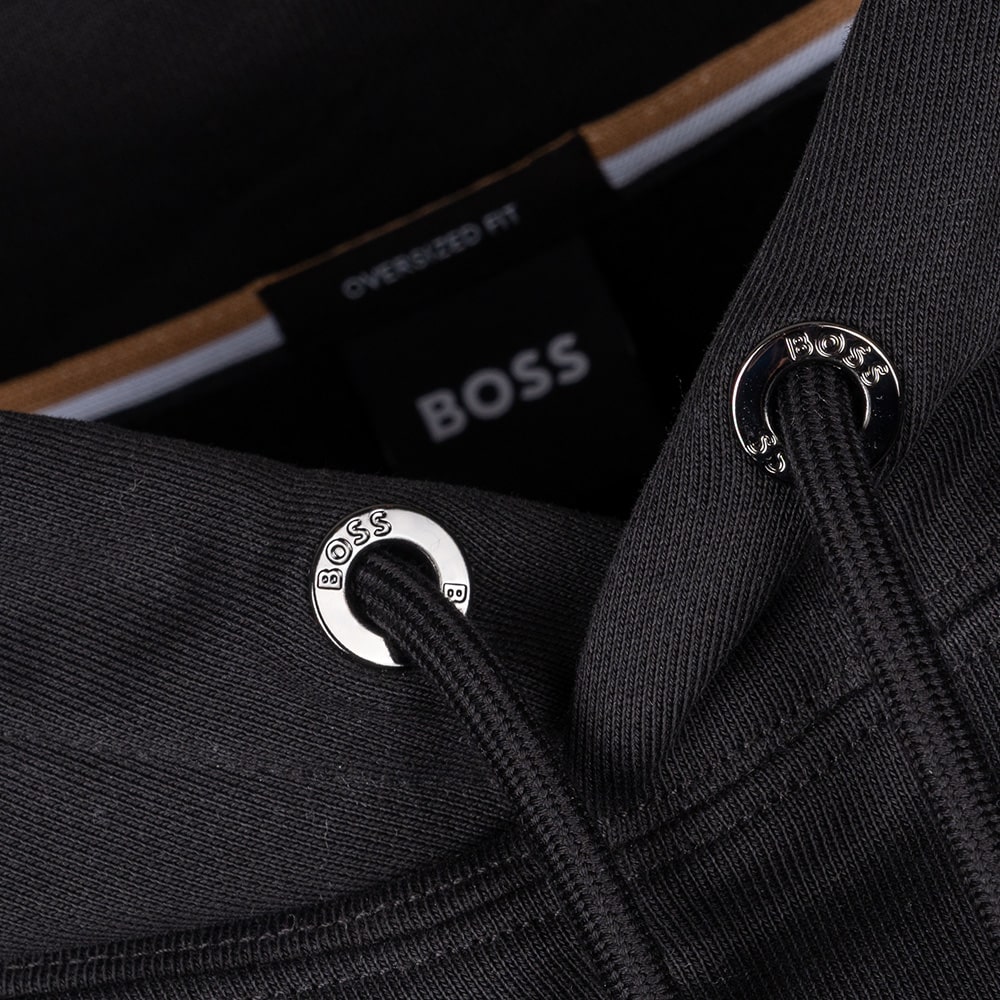 BOSS Μαύρο Hoodie - 50485316