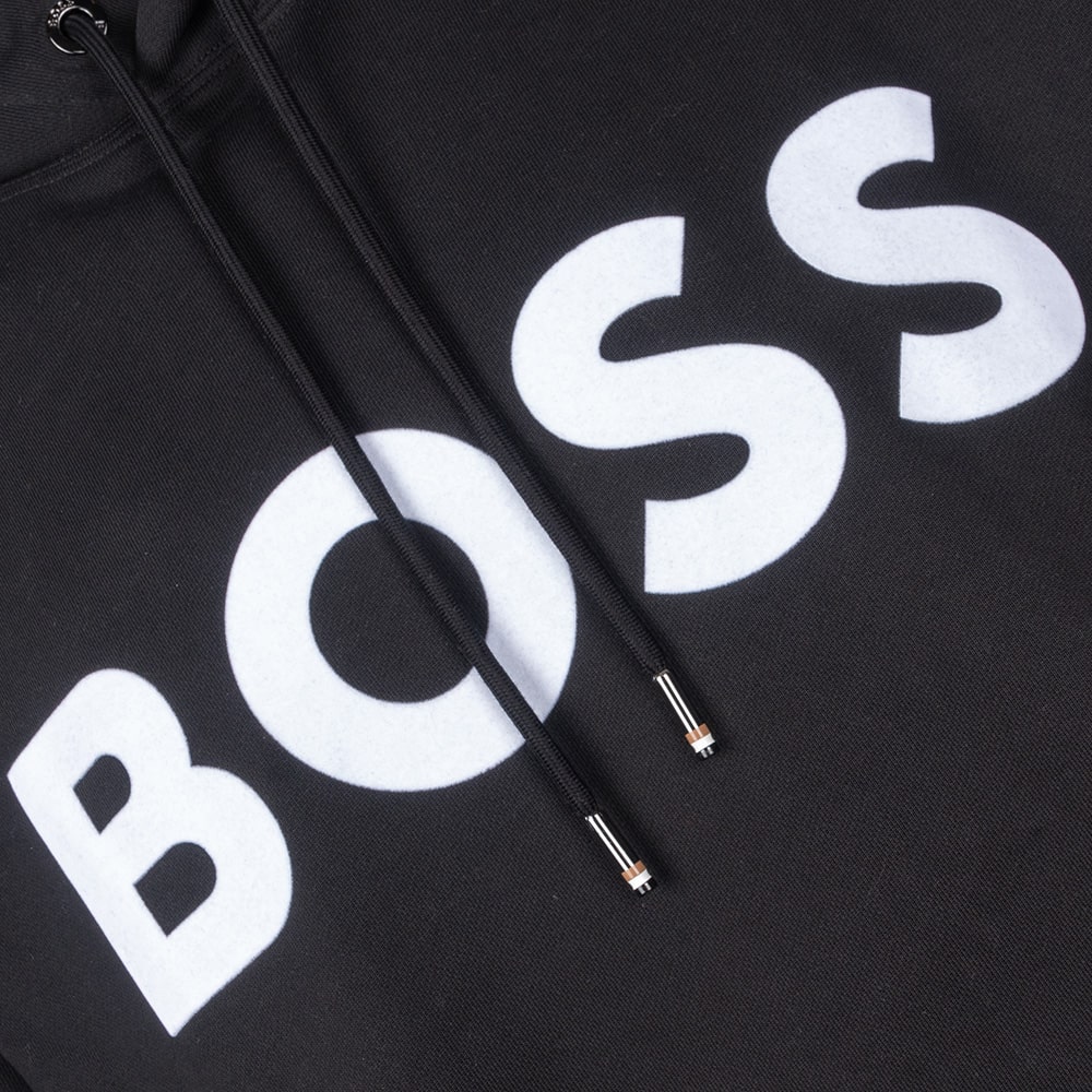 BOSS Μαύρο Hoodie - 50485316