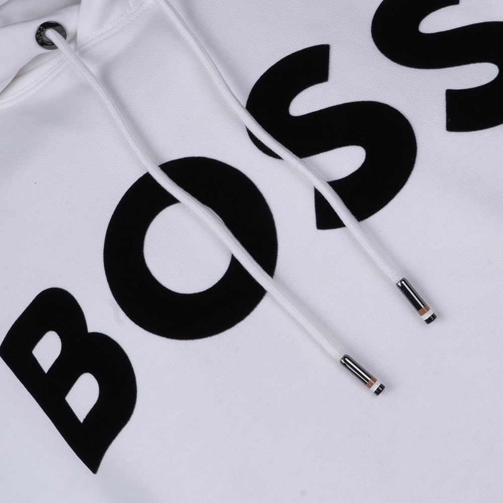 BOSS Λευκό Hoodie - 50485316