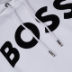 BOSS Λευκό Hoodie - 50485316