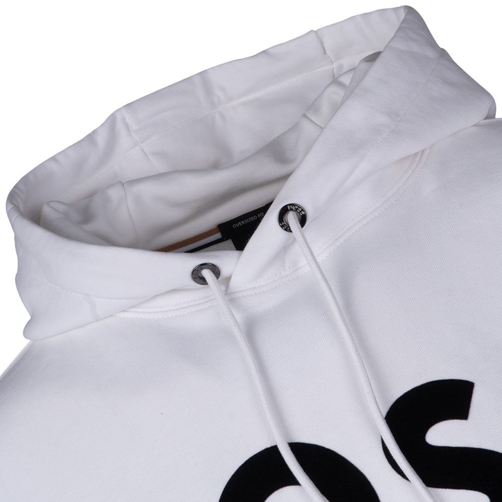 BOSS Λευκό Hoodie - 50485316