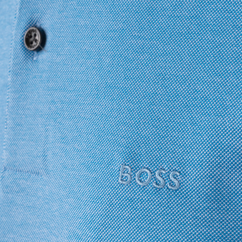 Boss Γαλάζιο Κοντομάνικο polo - 50486172