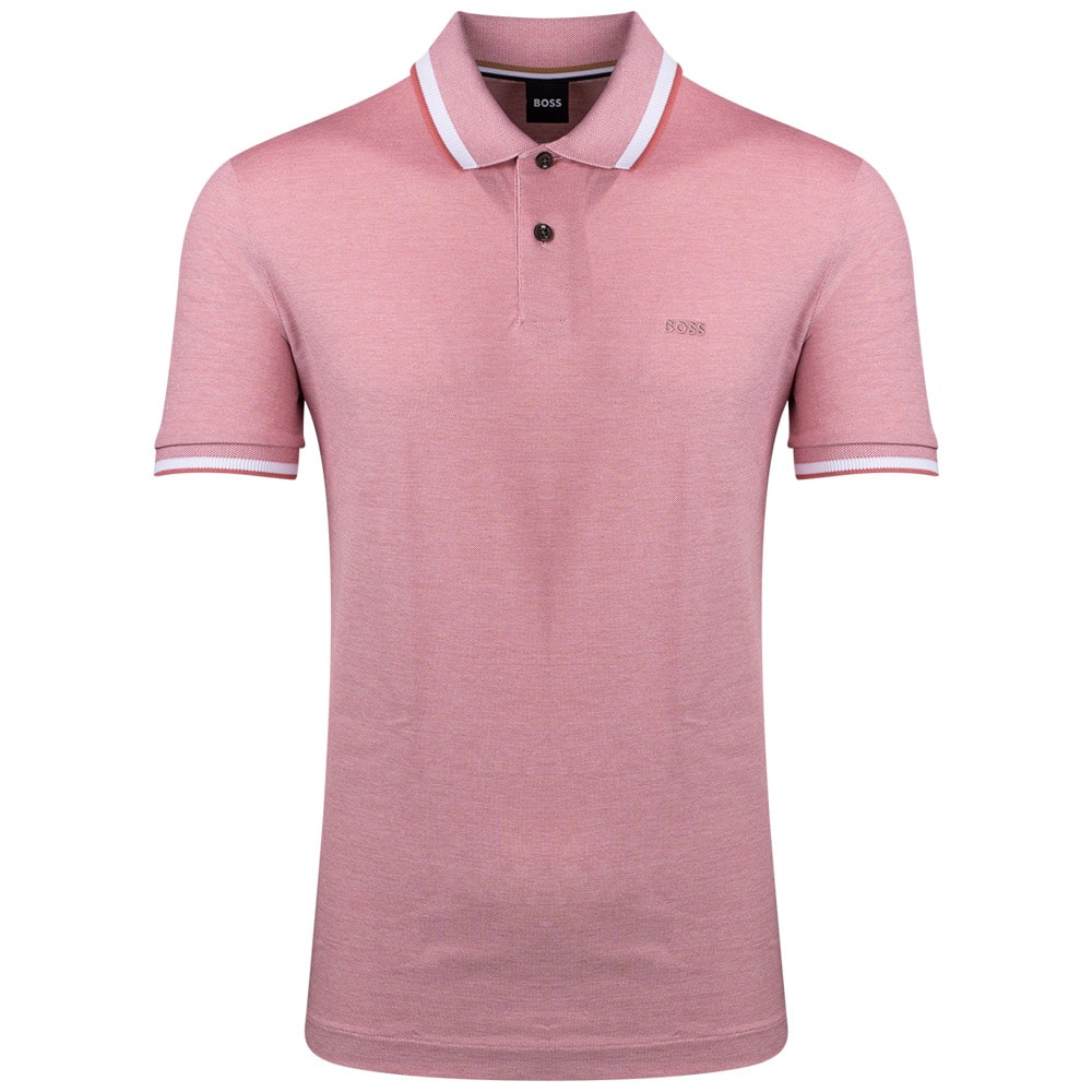 Boss Ροζ Κοντομάνικο polo - 50486172