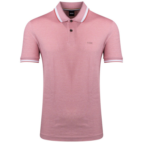 Boss Ροζ Κοντομάνικο polo - 50486172