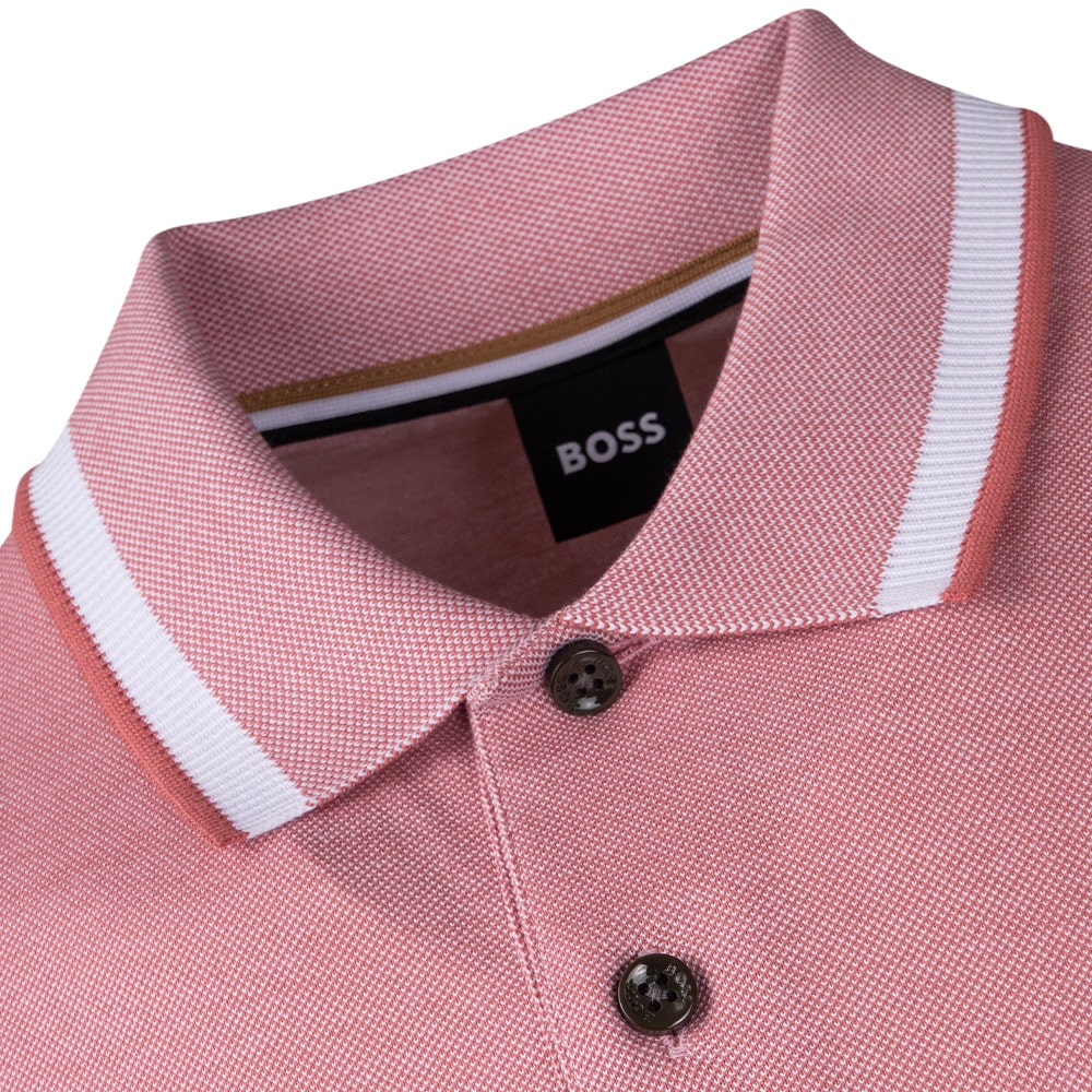 Boss Ροζ Κοντομάνικο polo - 50486172