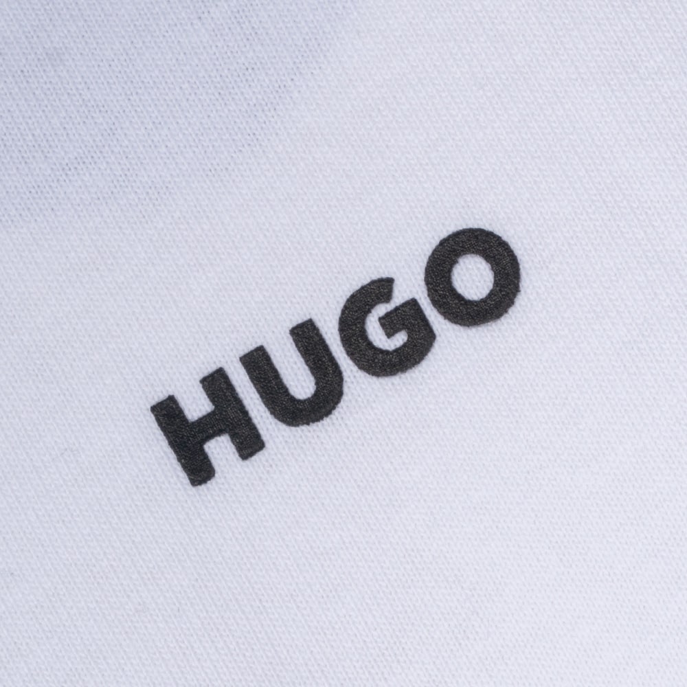 Hugo Λευκό T-shirt C Neck Dapolino - 50488330