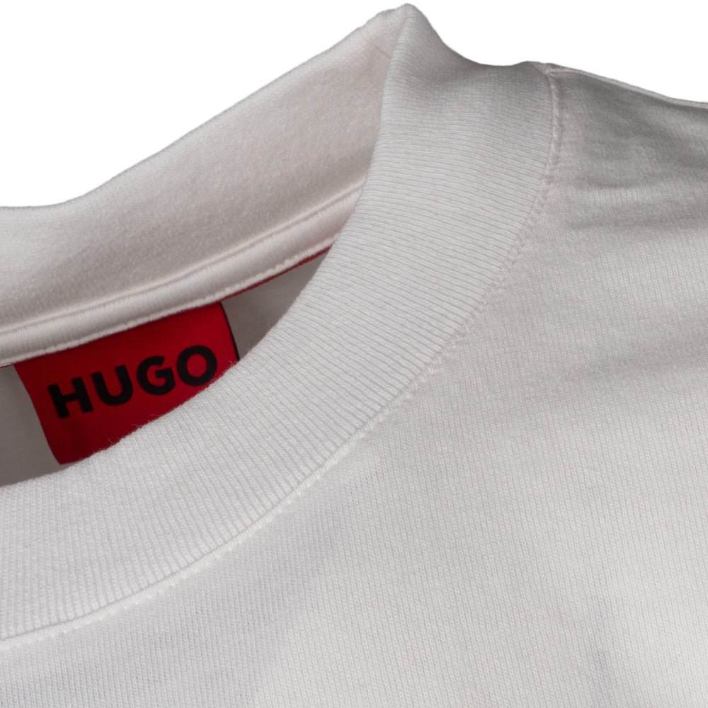 Hugo Εκρού T-shirt C Neck Dapolino - 50488330
