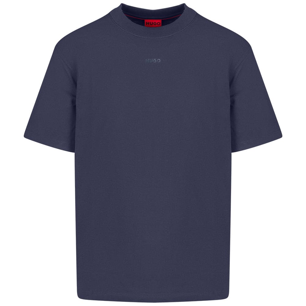 Hugo Μπλε T-shirt C Neck Dapolino - 50488330