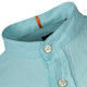 Boss Θαλασσί Πουκάμισο Mao100% Linen - 50489339