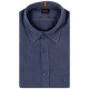 Boss Μπλε Πουκάμισο Relegant 100% Linen - 50489344