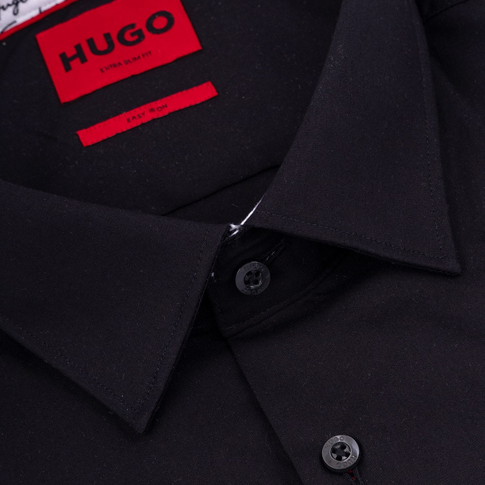 Hugo Μαύρο Πουκάμισο Ekoy - 50489845