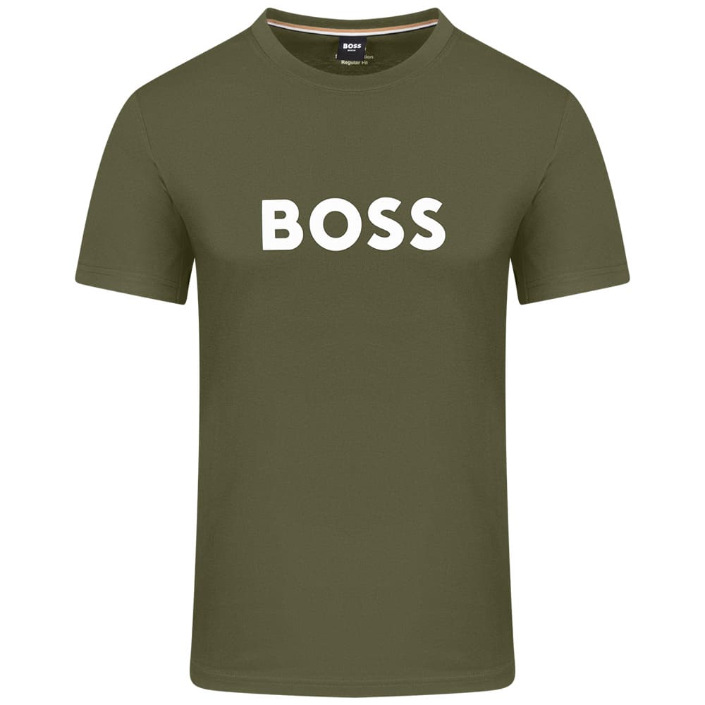 Boss Λαδί T-shirt C Neck - 50491706