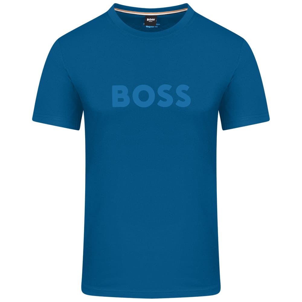 Boss Μπλε T-shirt C Neck - 50491706