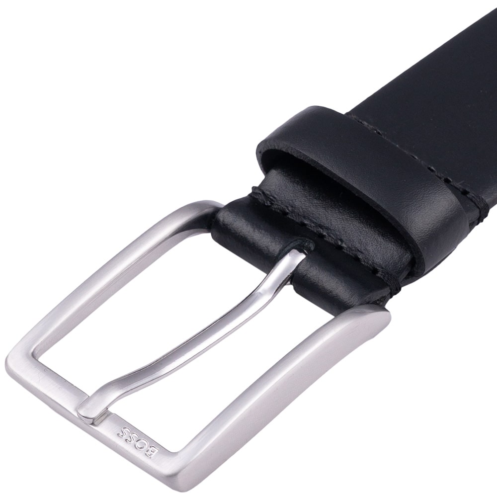 Boss Μαύρη Ζώνη 100% Cow Leather - 50491834