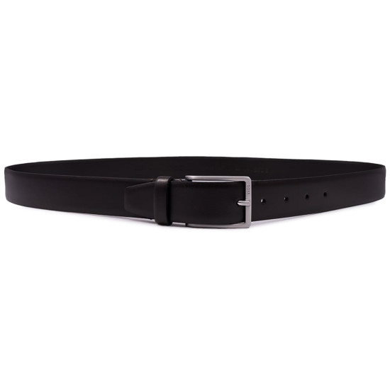 Boss Καφέ Ζώνη 100% Cow Leather - 50491834