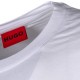 Hugo Λευκό T-Shirt Dimento C Neck - 50492550