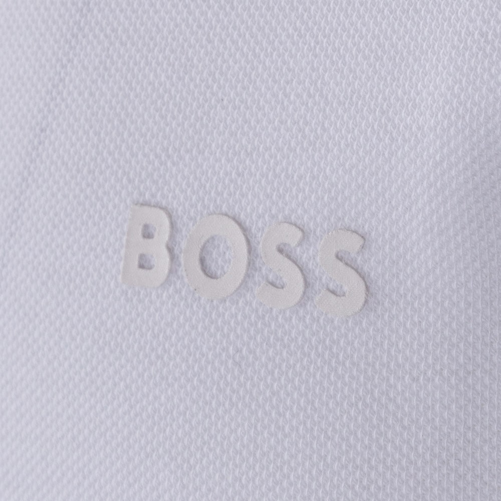 Boss Λευκό Κοντομάνικο polo Parlay - 50494697