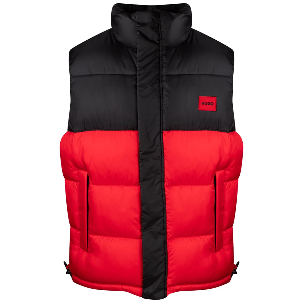 Hugo Αμάνικο Μπουφάν 100% Polyester Baltino2342 50496251 Κόκκινο