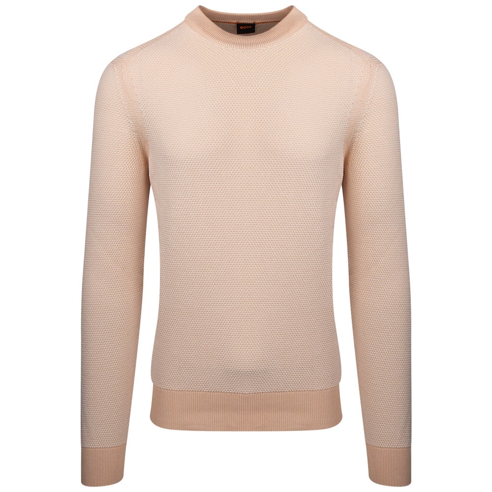 Boss Μπεζ Πουλόβερ C Neck - 50498950