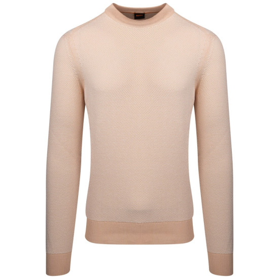 Boss Μπεζ Πουλόβερ C Neck - 50498950