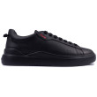 Hugo Μαύρα Sneakers Blake Tenn 100% Leather - 50499261
