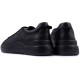 Hugo Μαύρα Sneakers Blake Tenn 100% Leather - 50499261