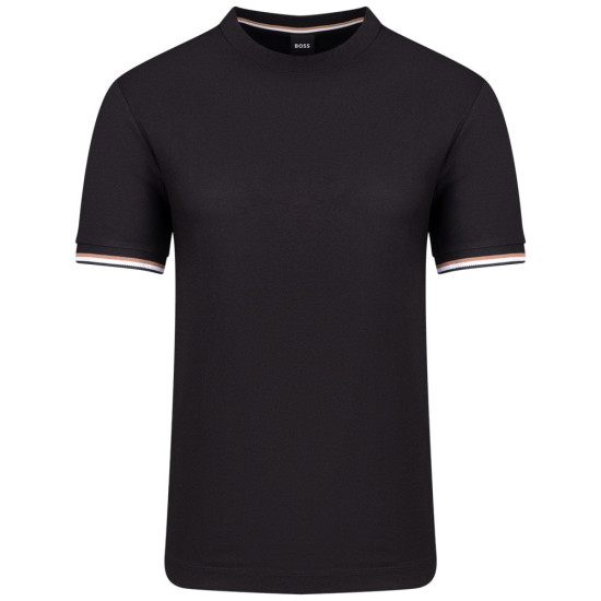Boss Μαύρο T-Shirt Thompson C Neck - 50501097