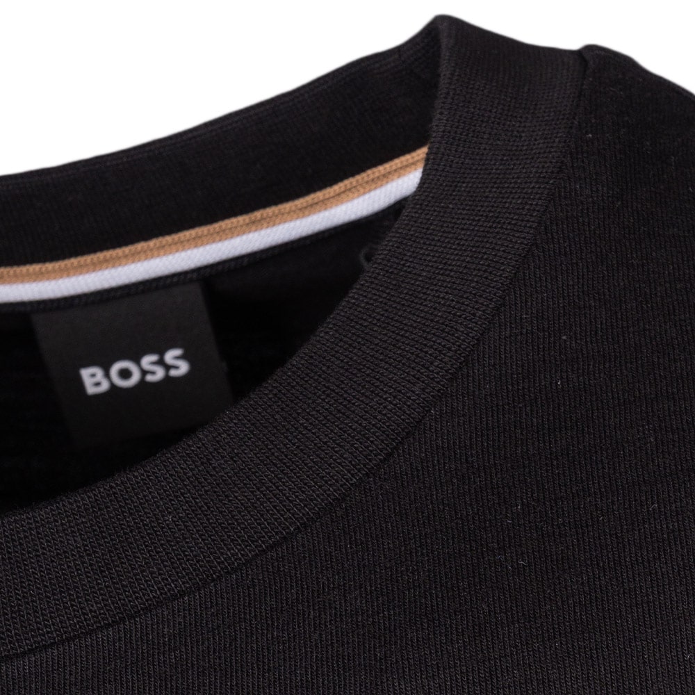 Boss Μαύρο T-Shirt Thompson C Neck - 50501097