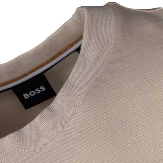 Boss Μπεζ T-Shirt Thompson C Neck - 50501097