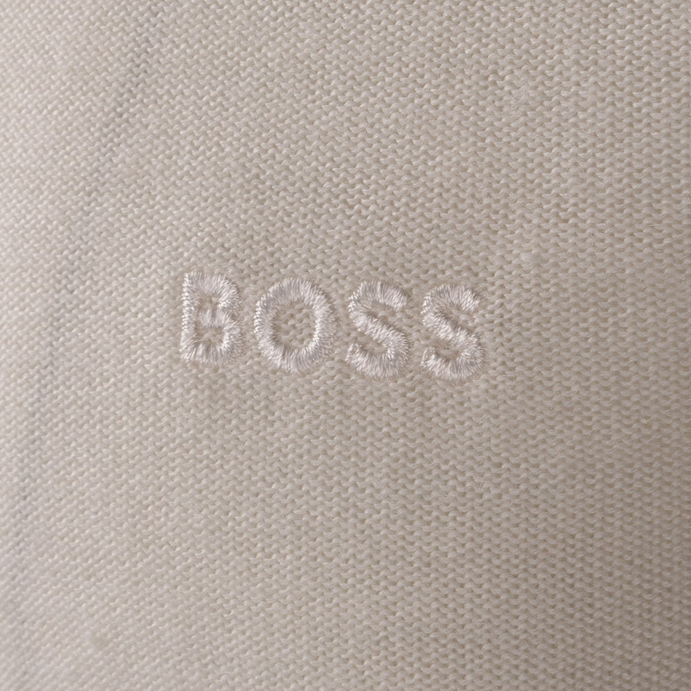 Boss Εκρού Πουλόβερ C Neck - 50501762