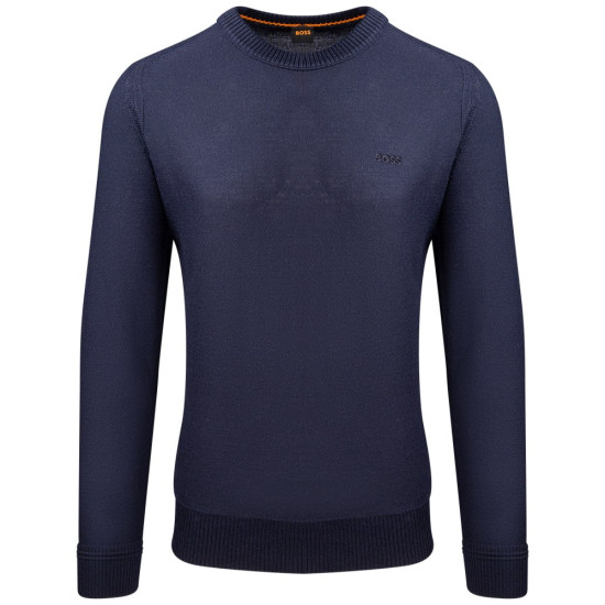 Boss Μπλε Πουλόβερ C Neck - 50501762