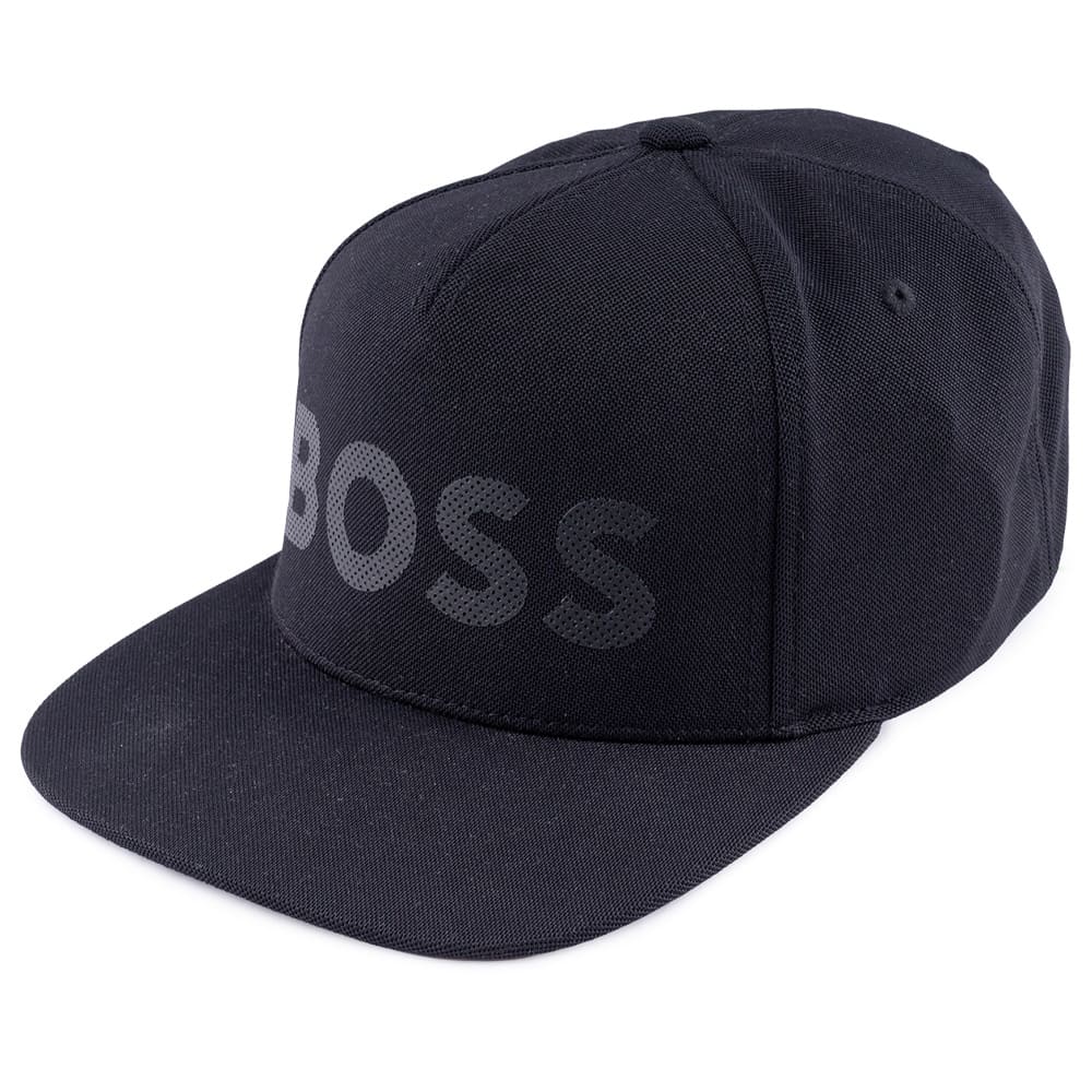 Boss Μαύρο Καπέλο Jockey Cap-BLACK-MIRROR - 50502470