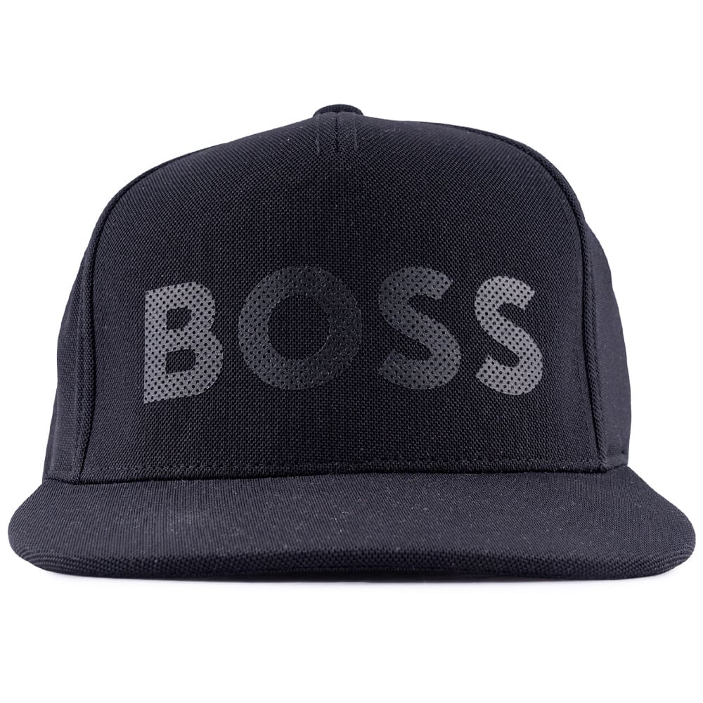 Boss Μαύρο Καπέλο Jockey Cap-BLACK-MIRROR - 50502470