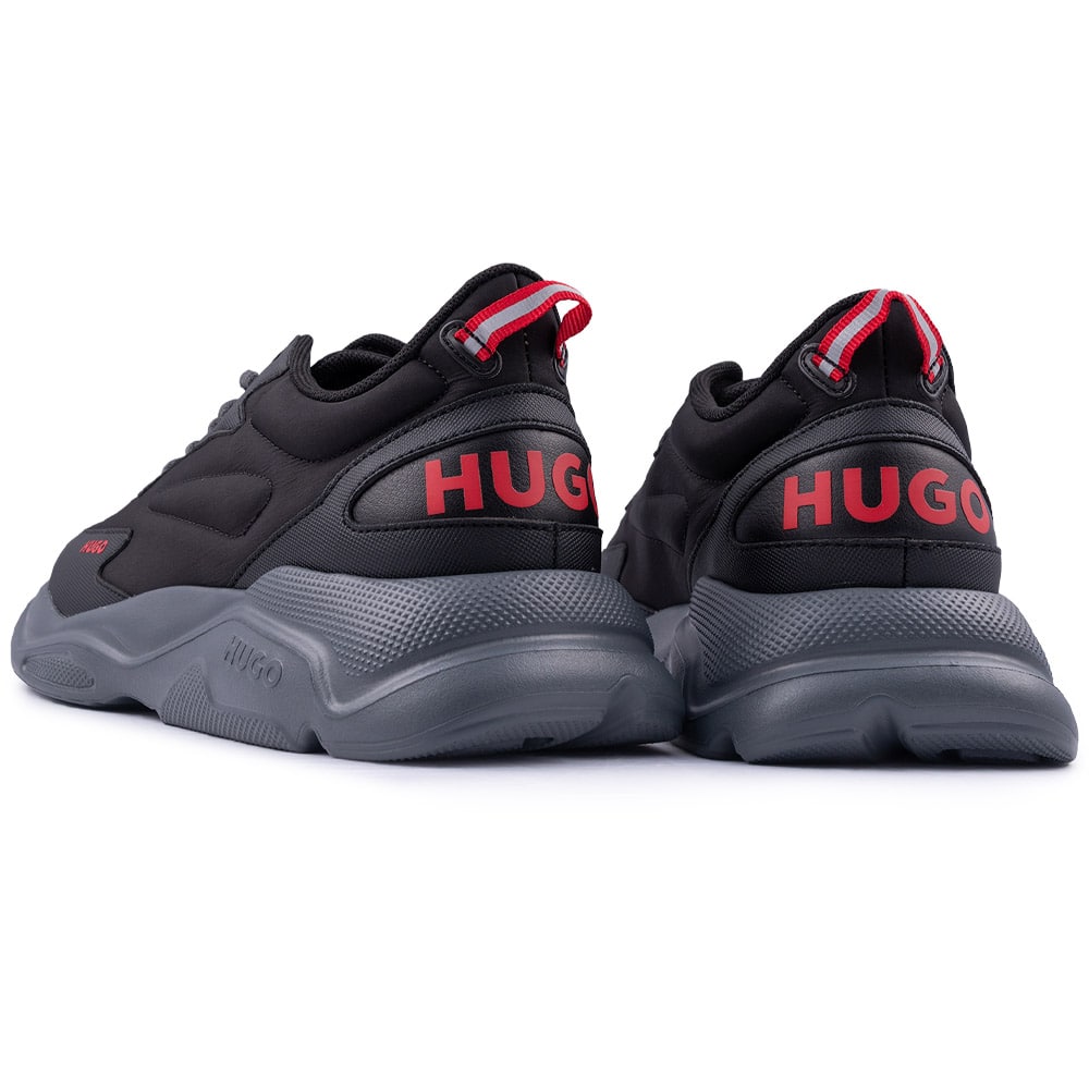 Hugo Μαύρα Sneakers Leon_Runn_nypu_N - 50504799