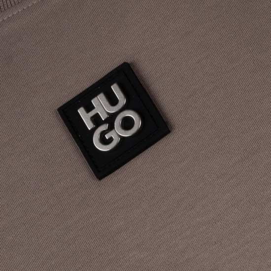 Hugo Μπεζ T-shirt C Neck Dalile - 50505201