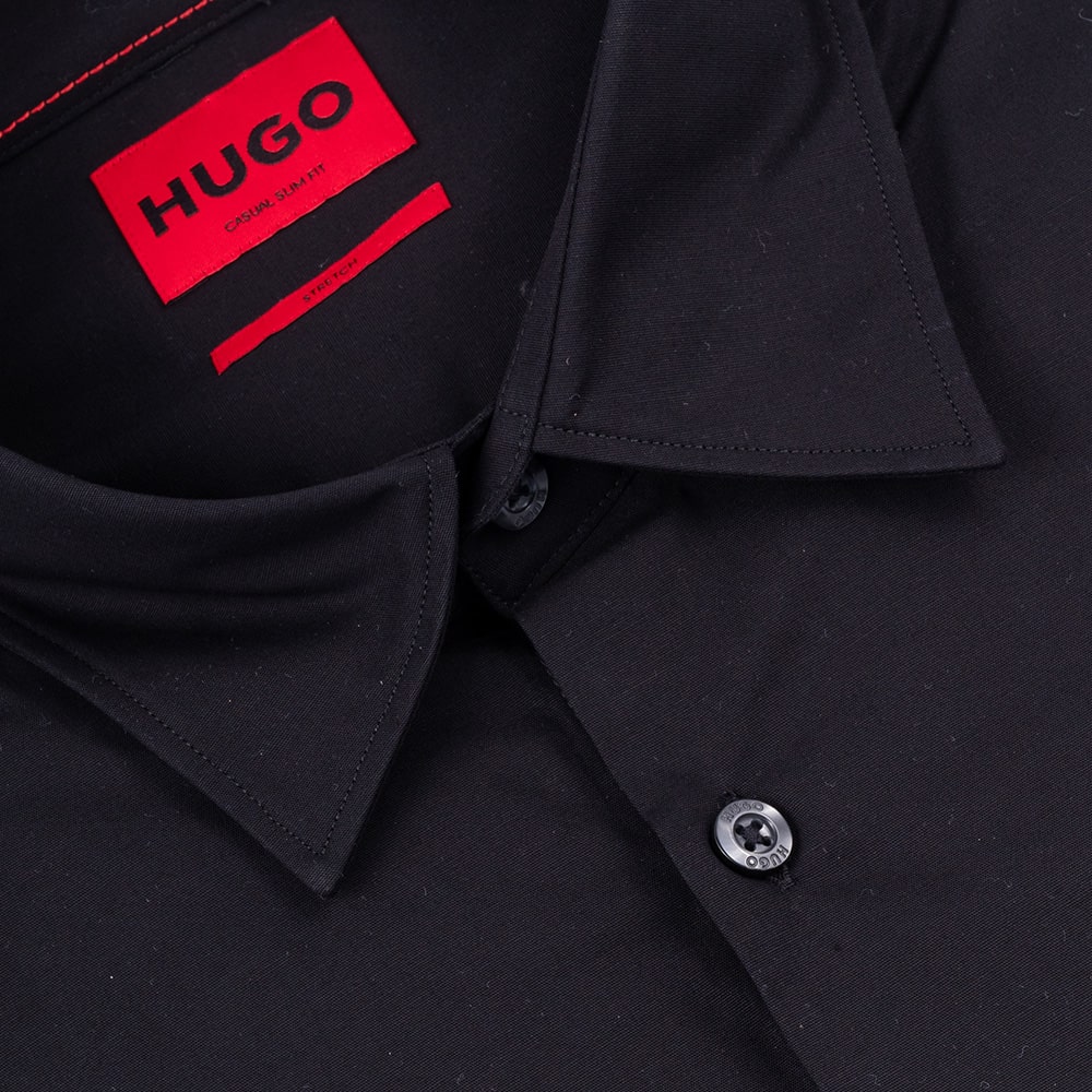 Hugo Μαύρο Πουκάμισο Ermo - 50505315