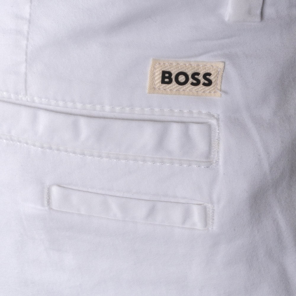 Boss Λευκό Παντελόνι Chino Kaiton - 50505392