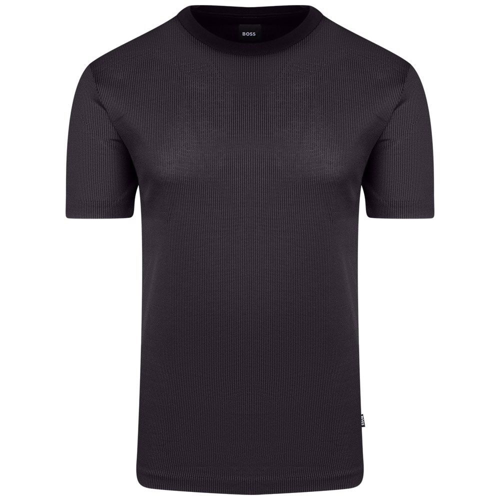 Boss Μαύρο T-shirt Tiburt C Neck - 50506175