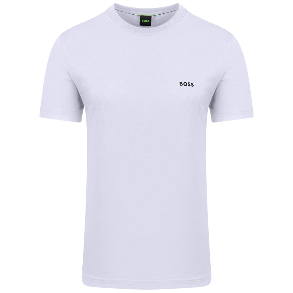 Boss Λευκό T-shirt Tee C Neck - 50506373