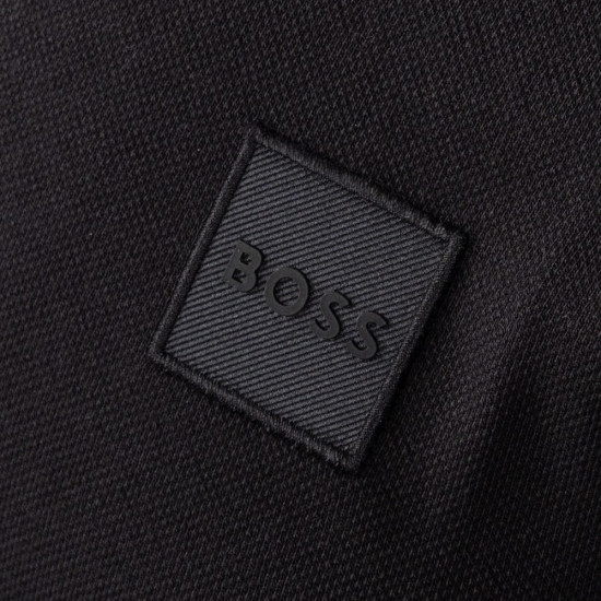 Boss Μαύρο Μακρυμάνικο polo Passerby - 50507704