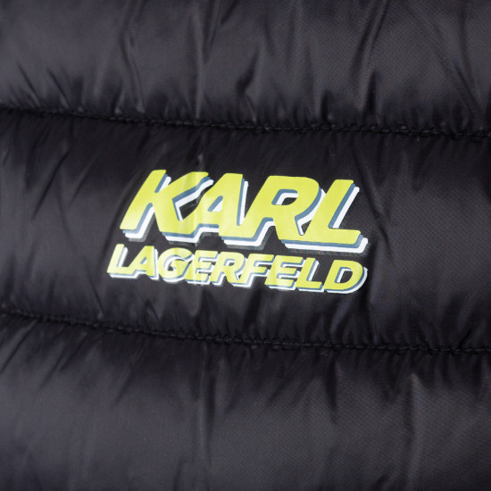 KARL LAGERFELD Μαύρο Αμάνικο Μπουφάν - 505084 523591 
