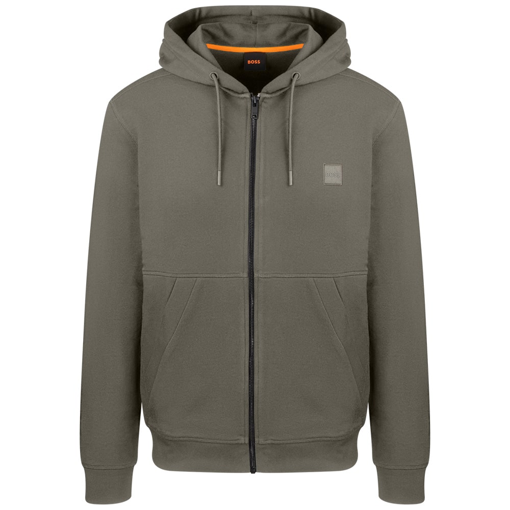 Boss Χακί Ζακέτα Hoodie - 50508578