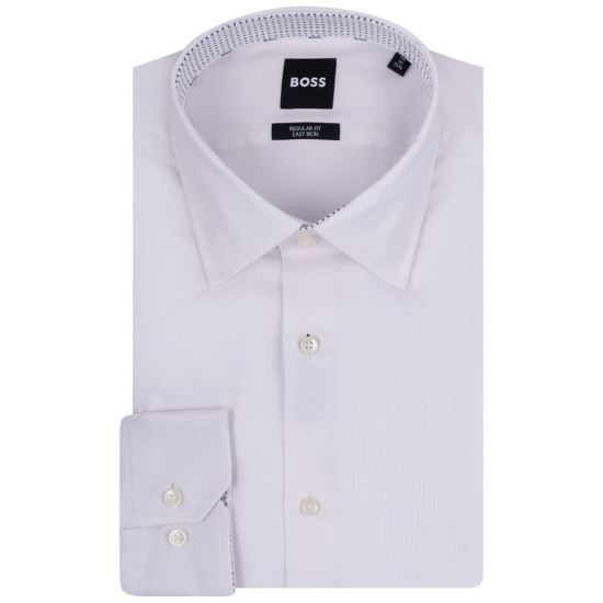 Boss Λευκό Πουκάμισο kent - 50508772