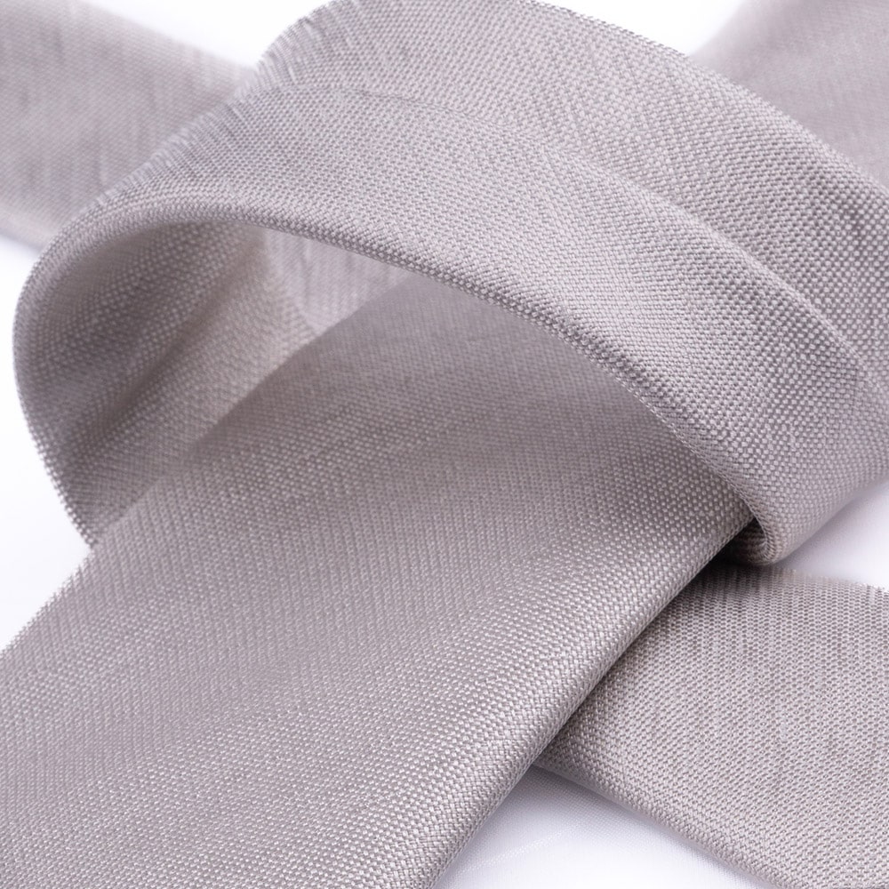Boss Ασημί Γραβάτα H-TIE 7,5 CM 100% Silk - 50512710