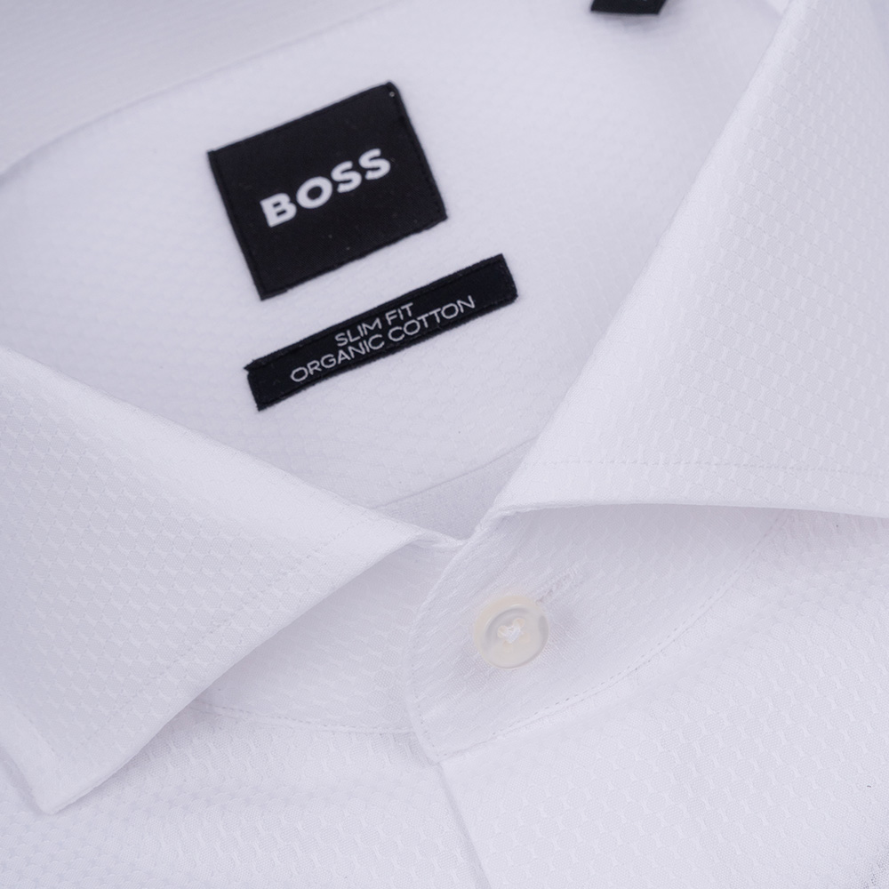 Boss Λευκό Πουκάμισο H-HANK - 50512916