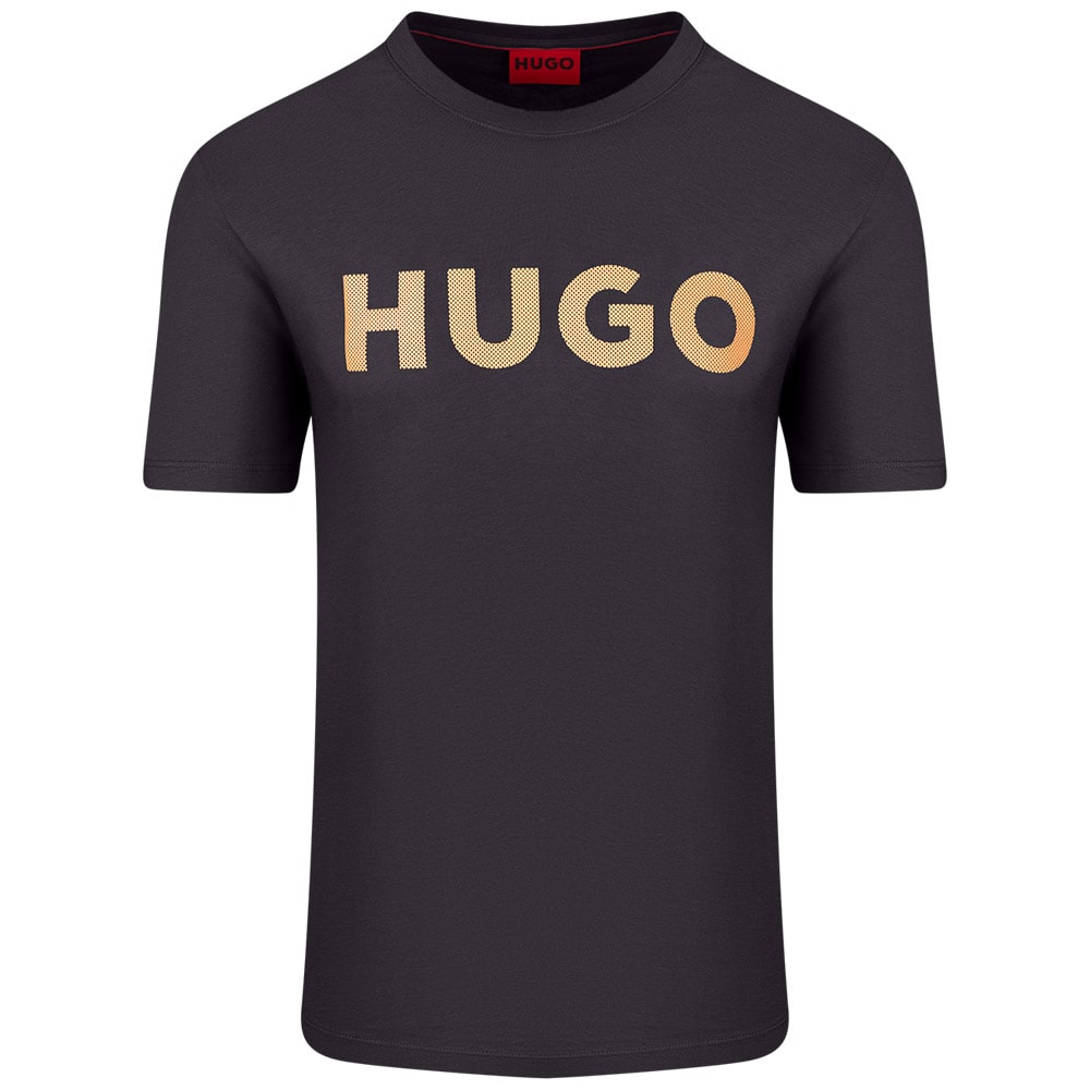 Hugo Μαύρο T-shirt Dulivio C Neck - 50513309