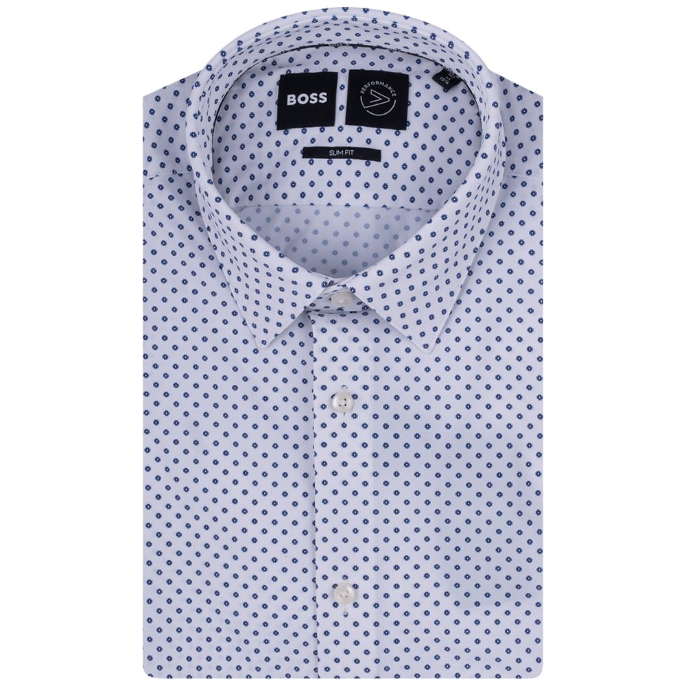 Boss Λευκό Πουκάμισο P-HANK-s-kent - 50513421