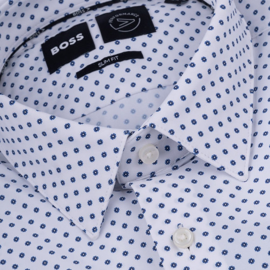 Boss Λευκό Πουκάμισο P-HANK-s-kent - 50513421